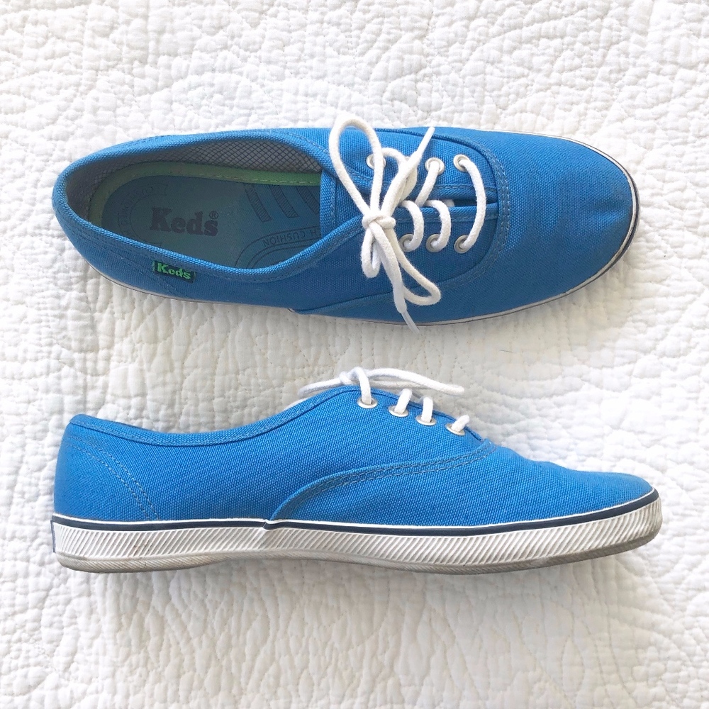 KEDS Iconic Champion Sneaker Turquoise Blue 6